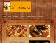 Tablet Screenshot of lafornaretta.com